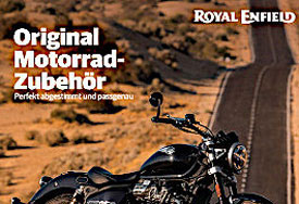 Royal Enfield Zubeh&ouml;r Brosch&uuml;re